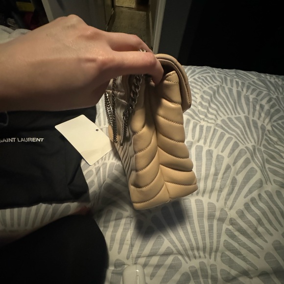 Looking to sell brand new YSL LouLou purse in calf skin . - Picture 8 of 9